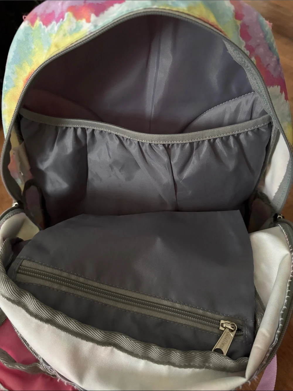 L.L. Bean Kids Pink Tie-Dye Backpack - Explorer Style 25L